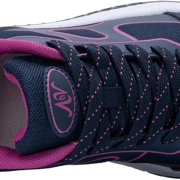 Women's Mesh Walking Shoes with Arch Support Cushioning Non Slip Traction - Picture 2 of 6